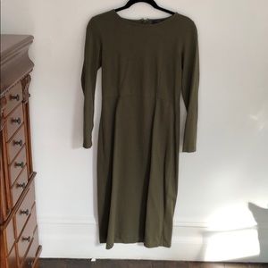 J. Crew knit long sleeve sheath dress